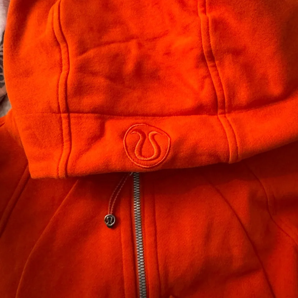 Lululemon Athletica Red Zip-Up Hoodie Sweatshirt - Picture 2 of 2